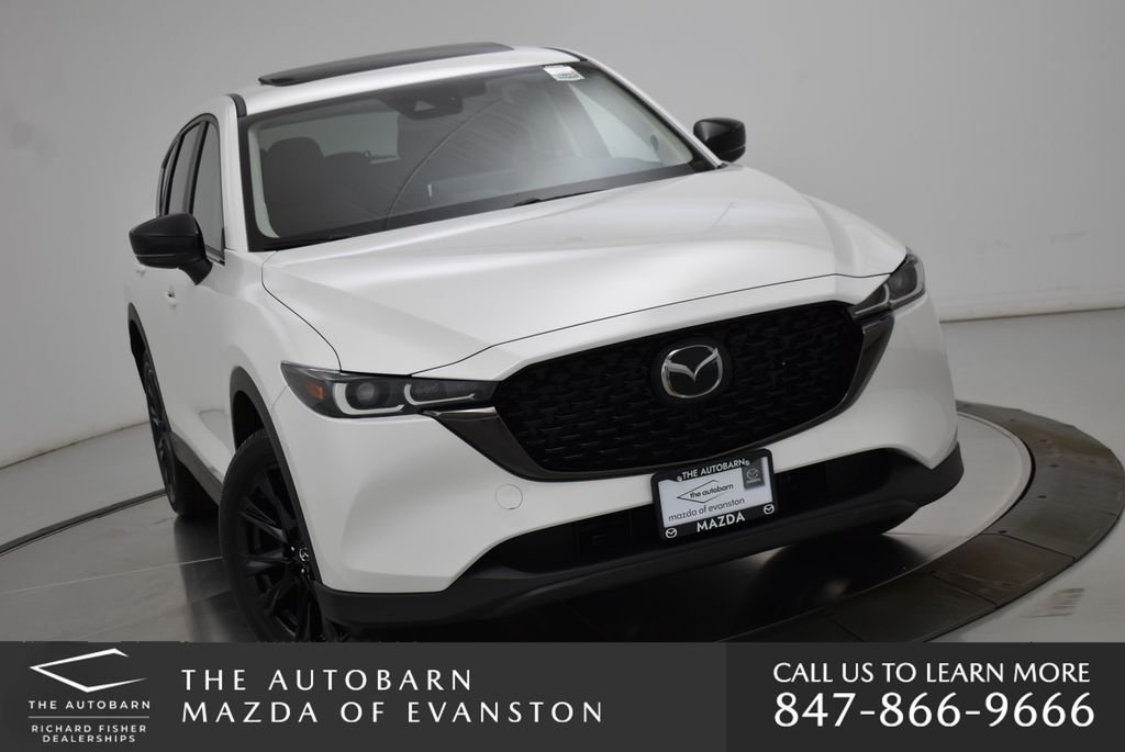 Certified Used 2025 White Metallic Mazda 2.5 S Carbon Edition image 2