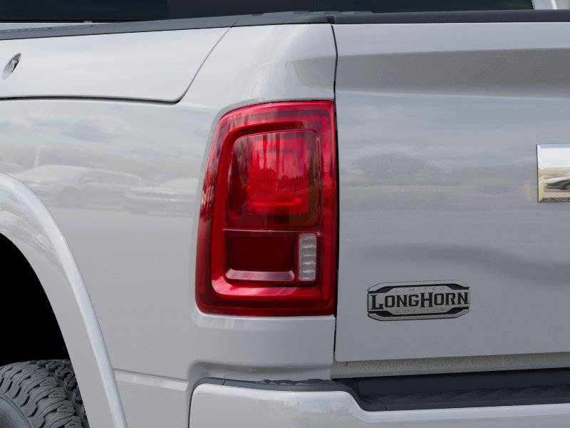 New 2026 Bright White Clear-Coat Exterior Paint RAM Limited Longhorn image 5