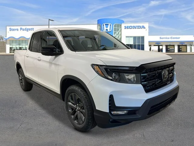 New 2026 Platinum White Pearl Honda Sport image 8