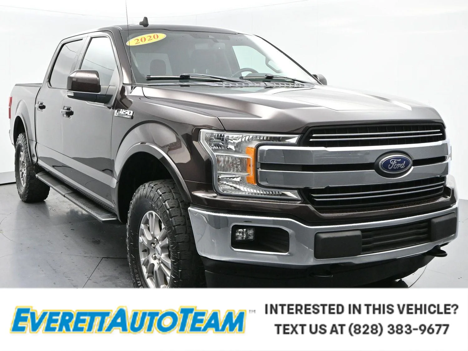 Used 2020 Magma Red Ford LARIAT image 1