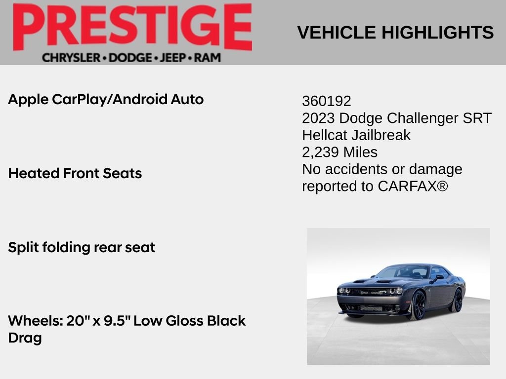 2023 Dodge Challenger SRT - Photo 6