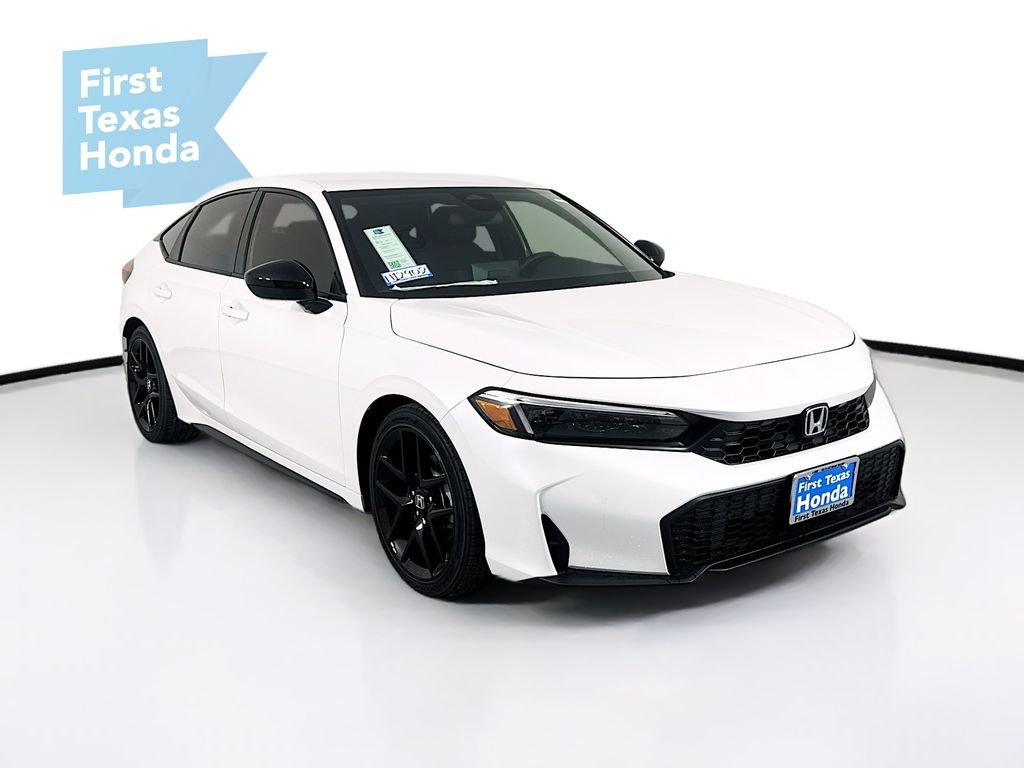 New 2026 Platinum White Pearl Honda Sport image 1
