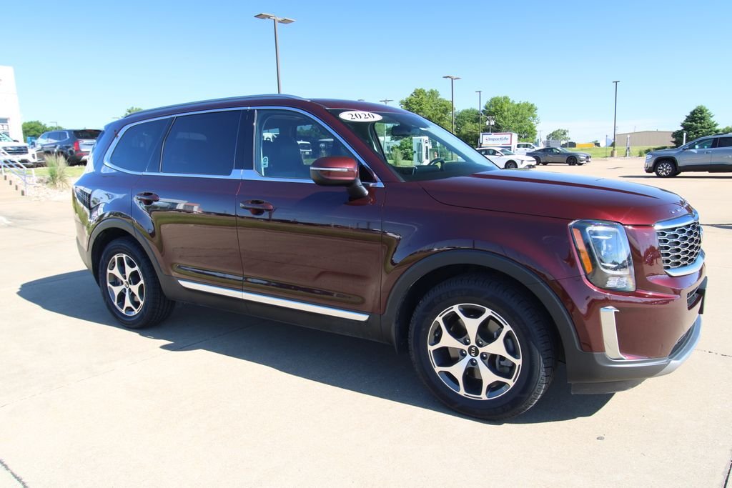 Used 2020 Purple Kia EX image 3