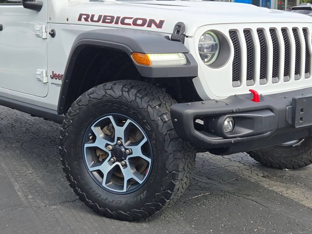 Used 2019 White Jeep Rubicon 4x4 image 3