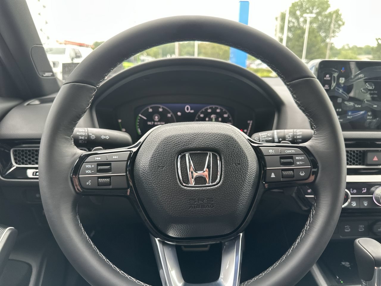 New 2026 Meteorite Gray Metallic Honda FWD Touring Hybrid image 14