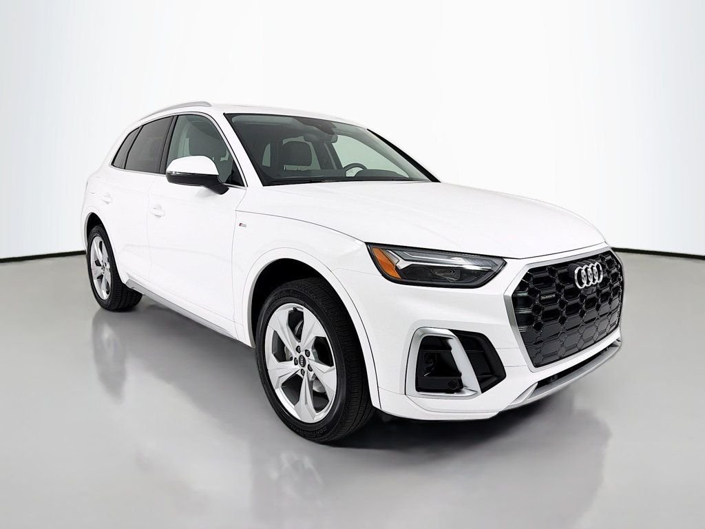 Used 2023 Ibis White Audi S line Premium Plus 45 TFSI quattro image 1