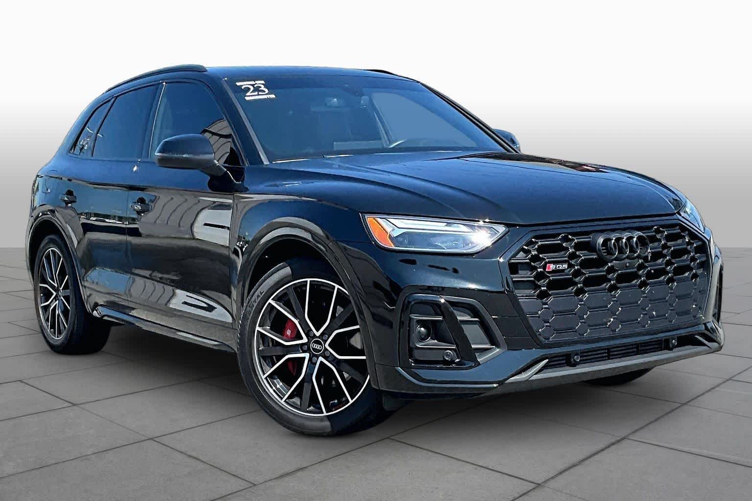 Used 2023 Mythos Black Metallic Audi Premium Plus image 3