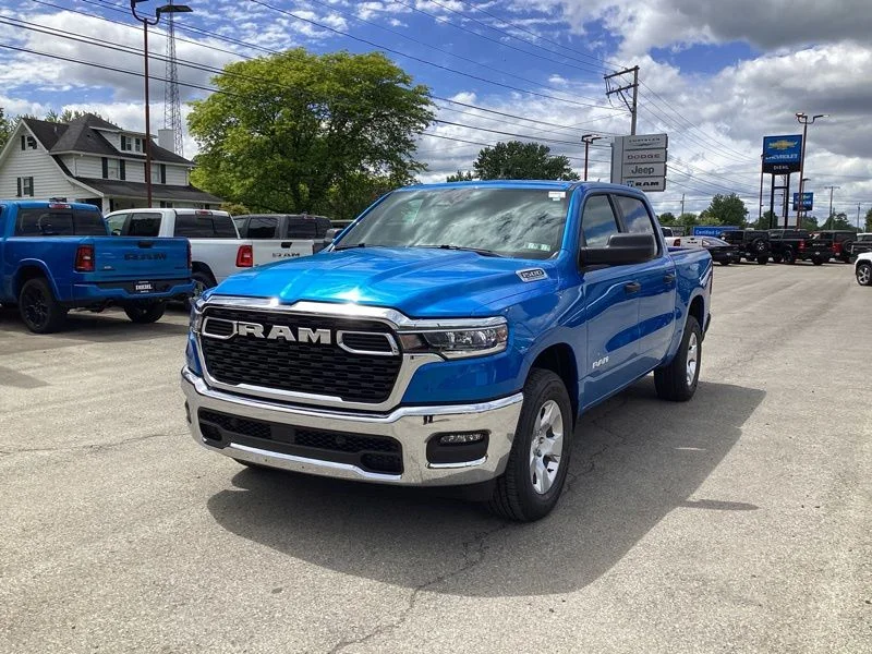 New 2026 Hydro Blue Pearl-Coat Exterior Paint RAM Big Horn/Lone Star image 3