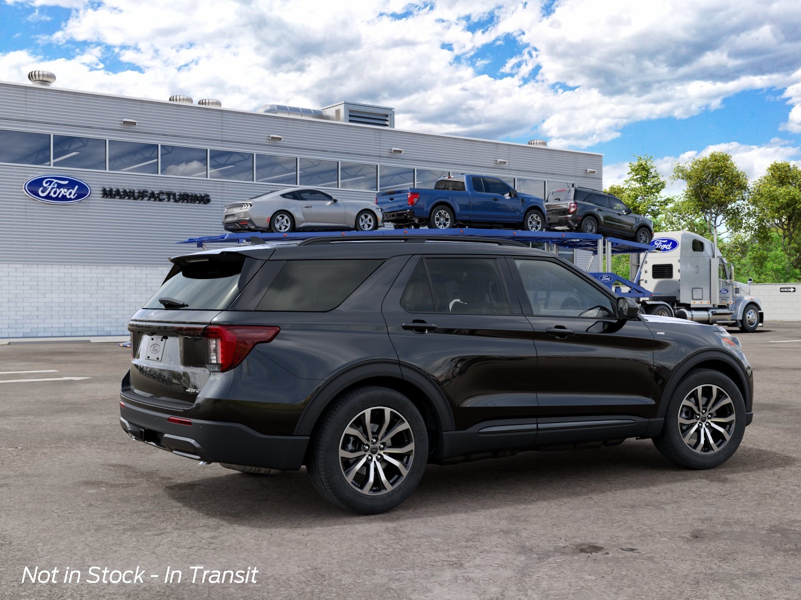 New 2027 Agate Black Metallic Ford ST-Line image 6