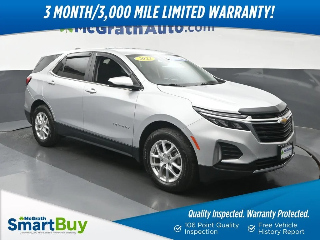 Used 2022 Silver Chevrolet LT image 1