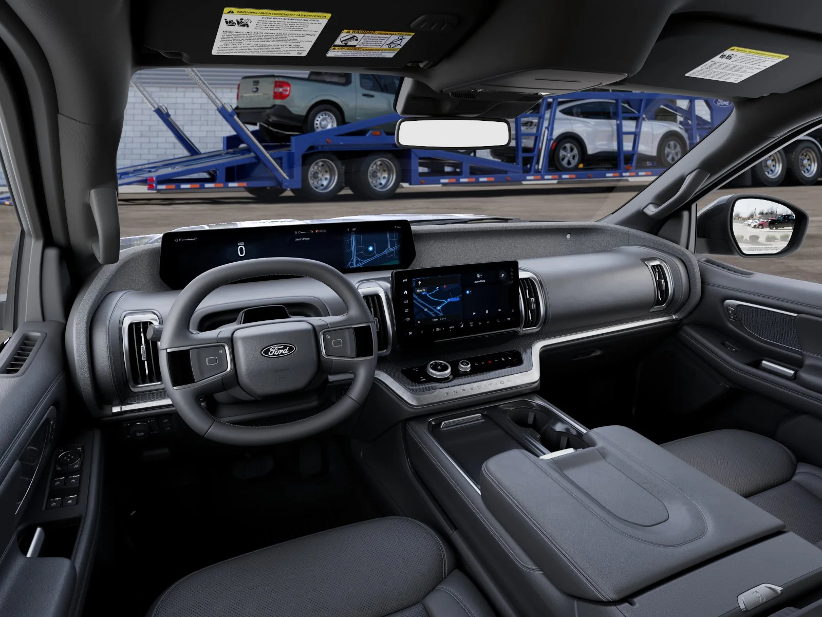 New 2027 Agate Black Metallic Ford Platinum image 9