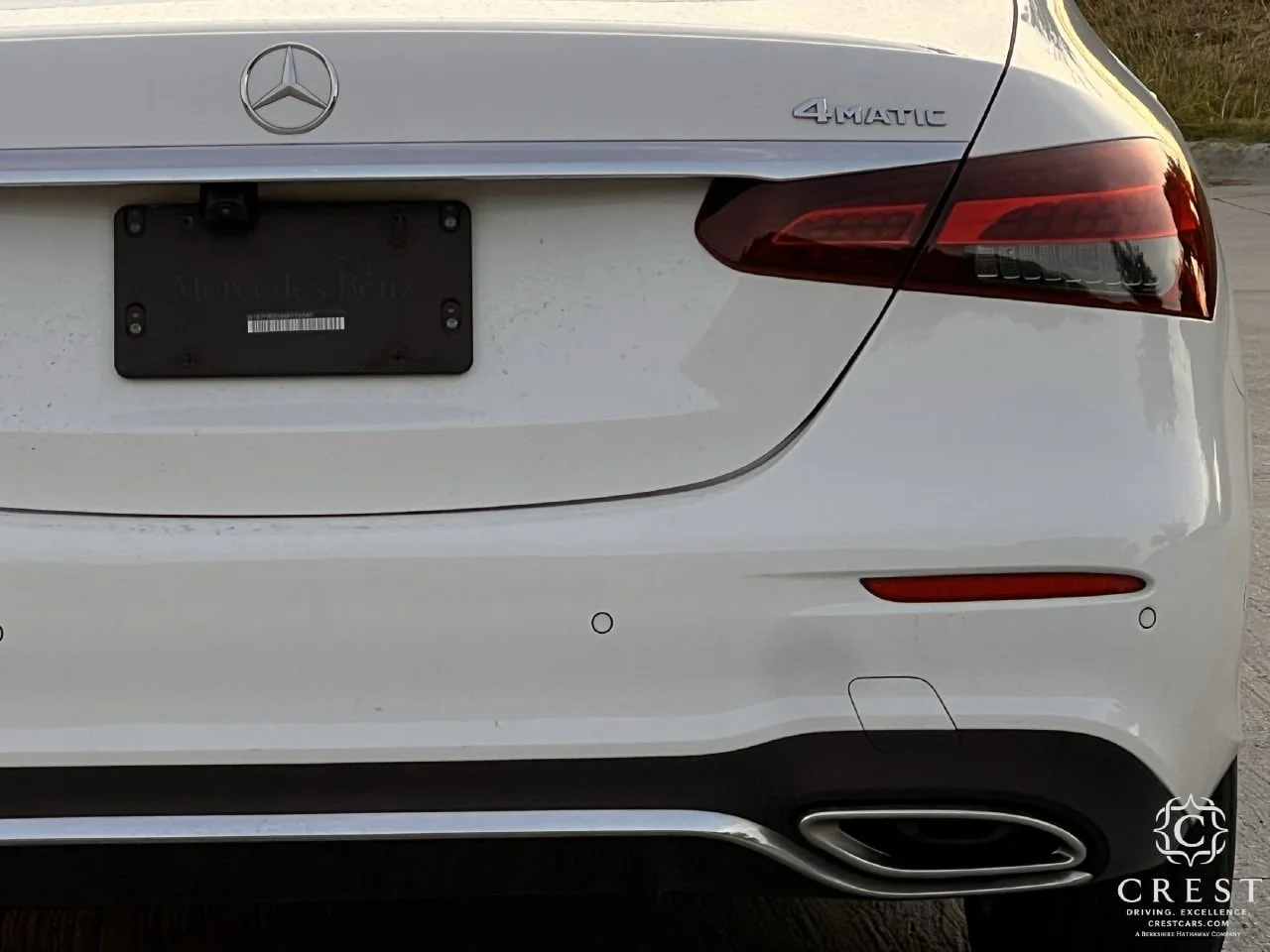 Used 2021 White Mercedes-Benz E 350 4MATIC® image 5
