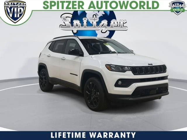New 2026 Bright White Clear-Coat Exterior Paint Jeep Altitude image 2