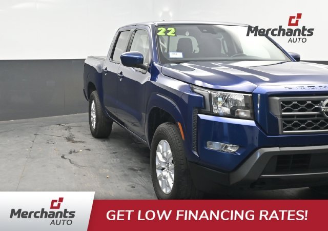 Used 2022 Blue Nissan SV image 1