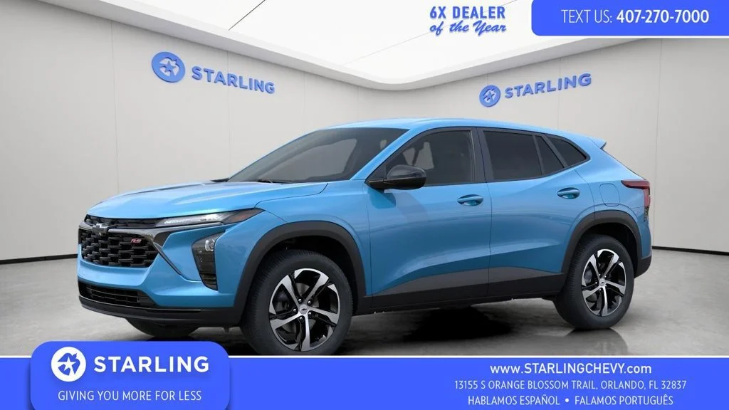 New 2026 Marina Blue Metallic Chevrolet 1RS image 1
