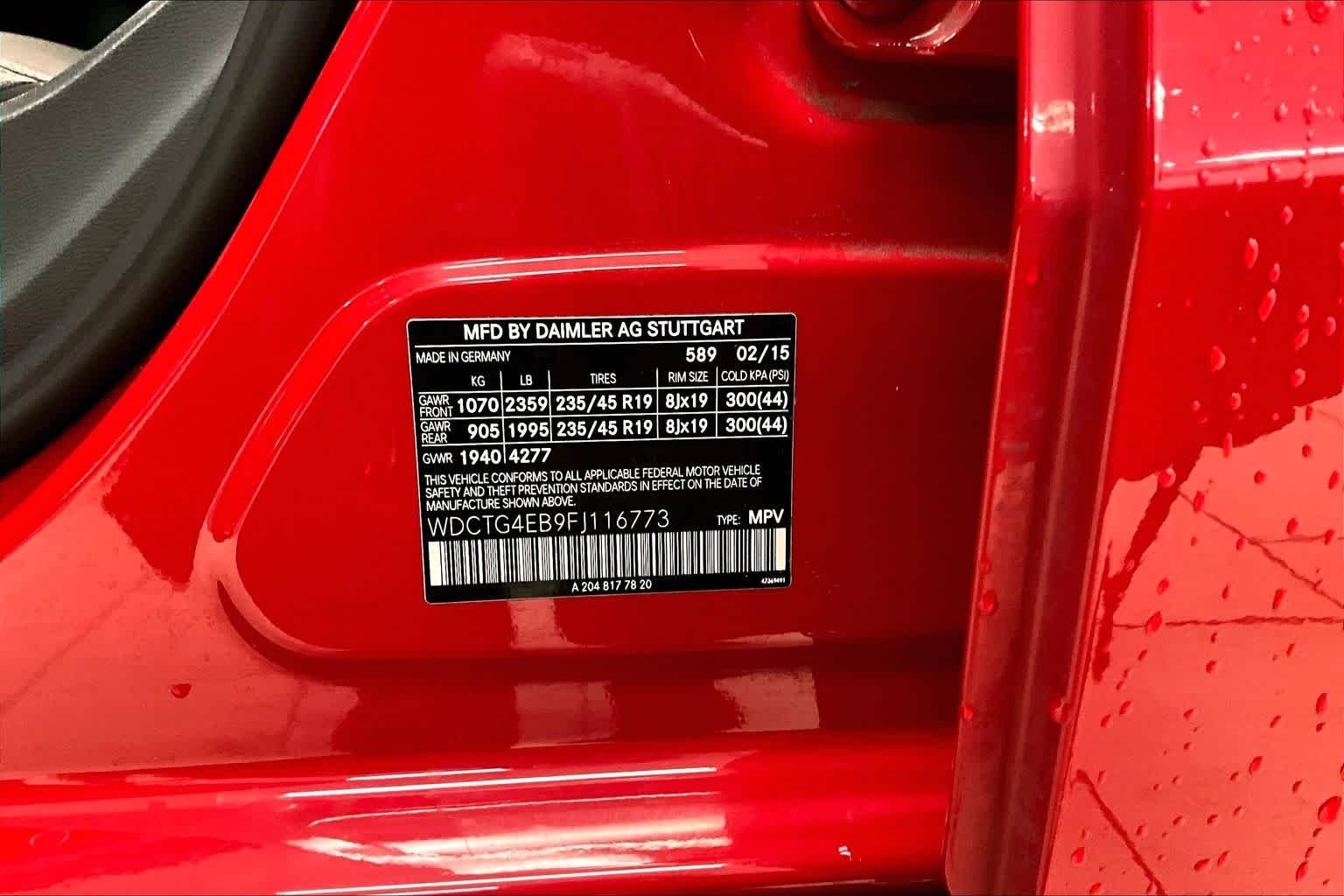 Used 2015 Jupiter Red Mercedes-Benz GLA 250 image 31
