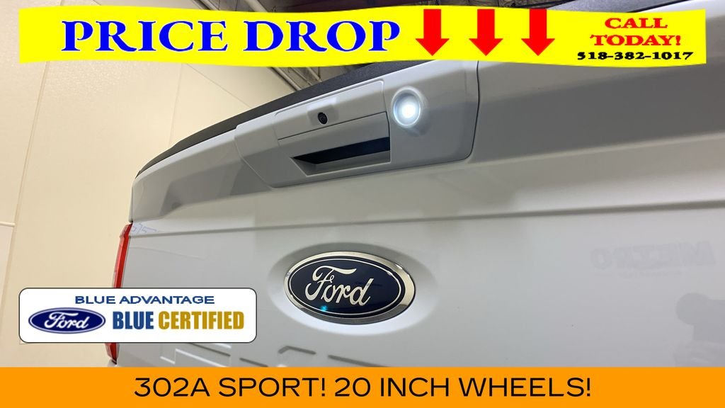 Certified Used 2022 White Metallic Ford XLT image 21