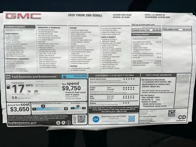 2026 GMC Yukon Denali - Photo 21