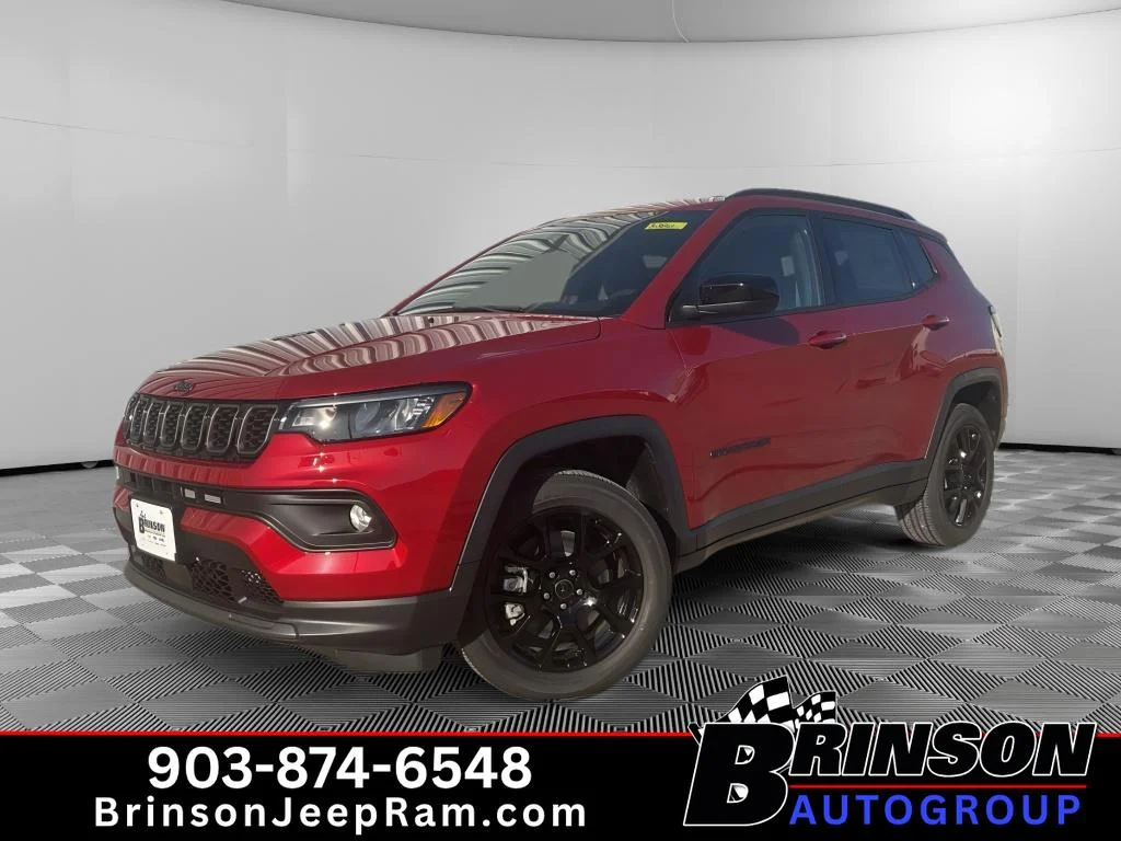 New 2026 Red Hot Pearlcoat Jeep Latitude Altitude image 1