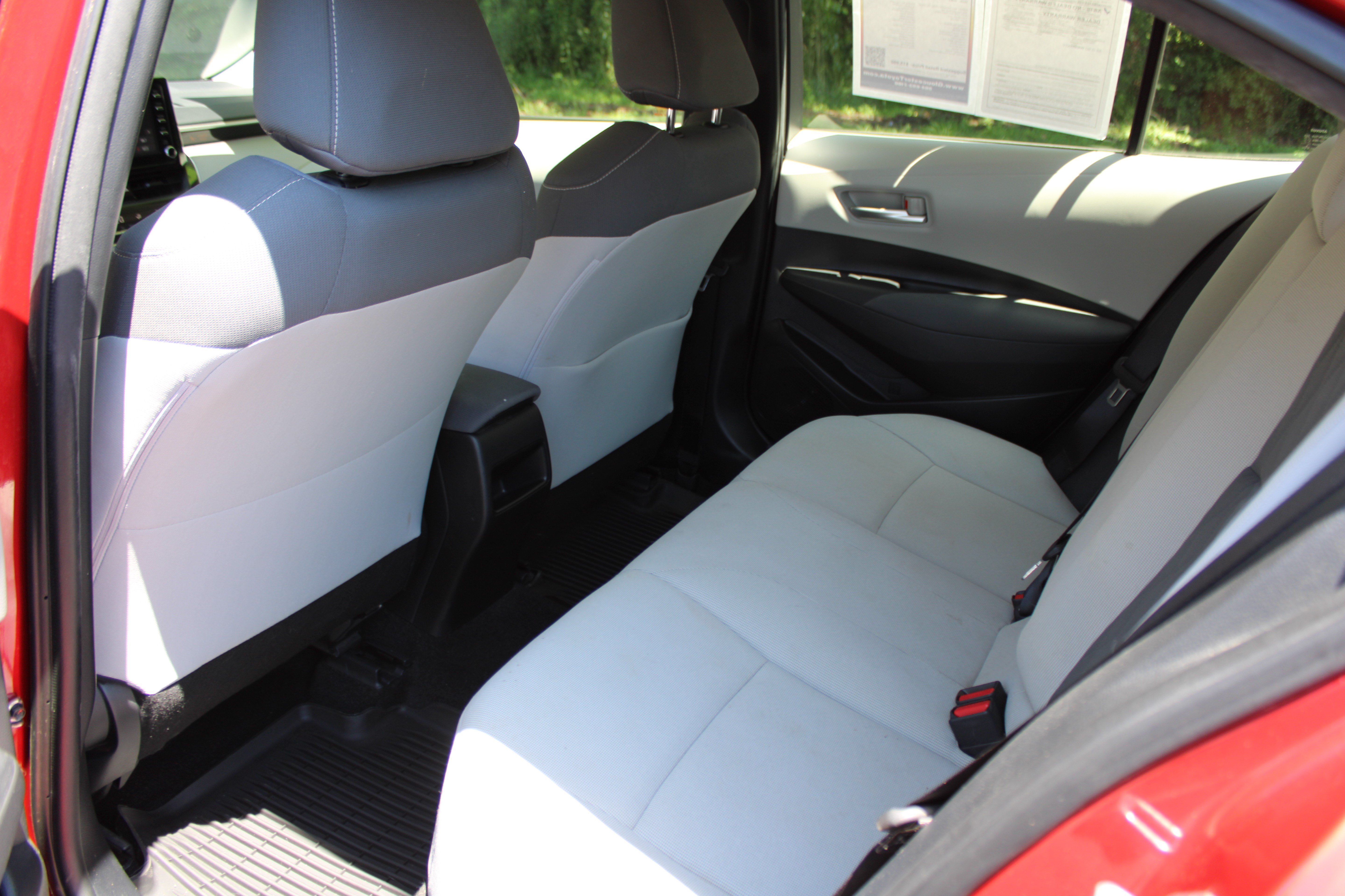 Used 2020 Barcelona Red Metallic Toyota LE image 21