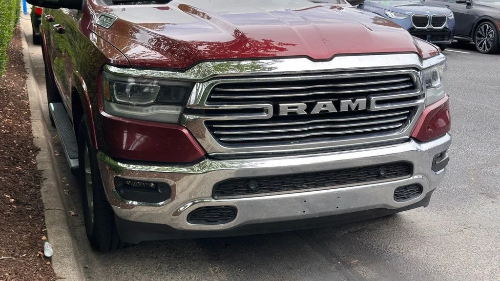 Used 2022 Delmonico Red Pearlcoat Ram Laramie image 2