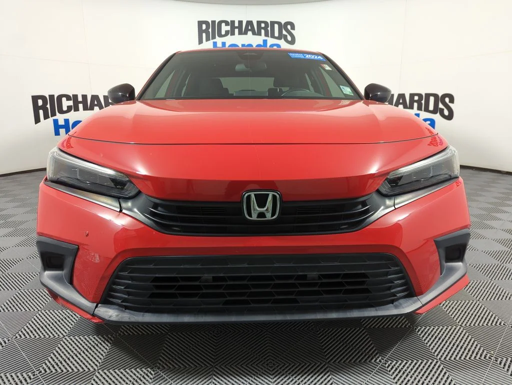 Certified Used 2024 Rallye Red Honda 2.0L 4D SPORT image 3