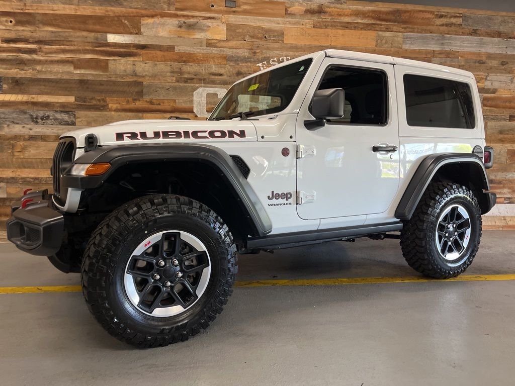Used 2022 Bright White Clearcoat Jeep Rubicon image 18