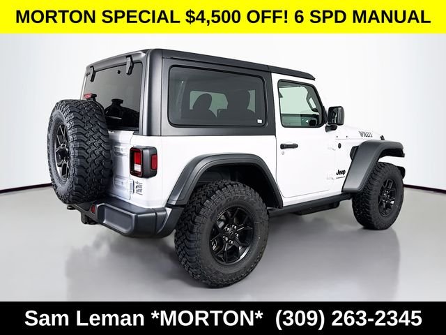 New 2026 Bright White Clearcoat Jeep Willys image 7