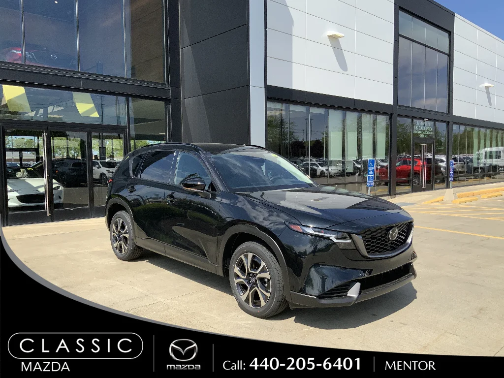 New 2026 Jet Black Mica Mazda 2.5 S Preferred AWD image 1