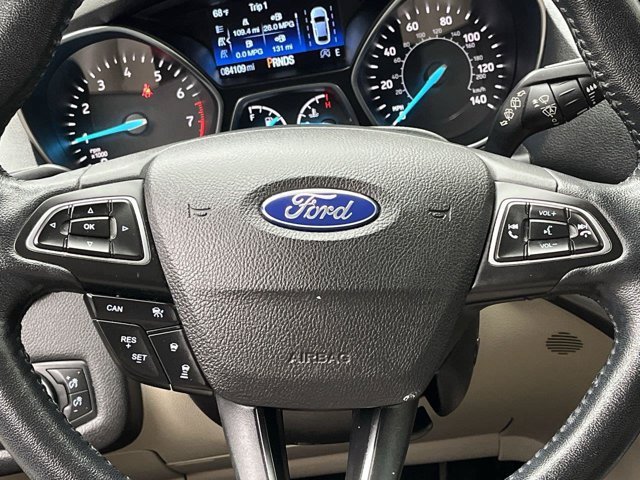 Used 2019 White Platinum Metallic Tri-Coat Ford SEL image 14