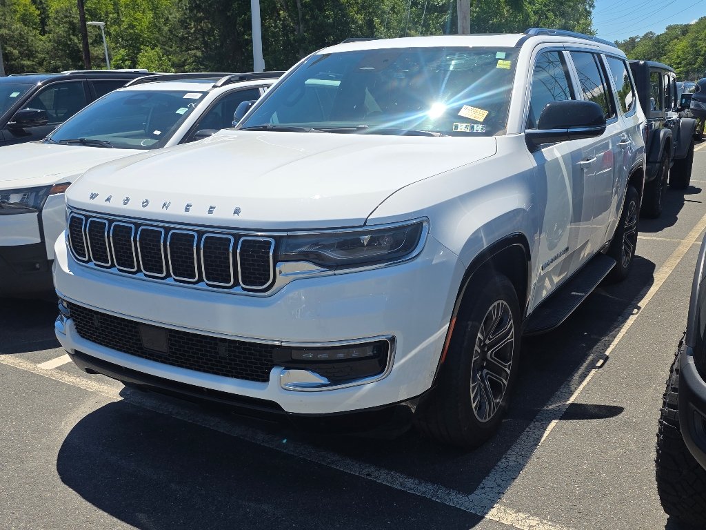 Used 2023 Bright White Clear Coat Jeep  image 1
