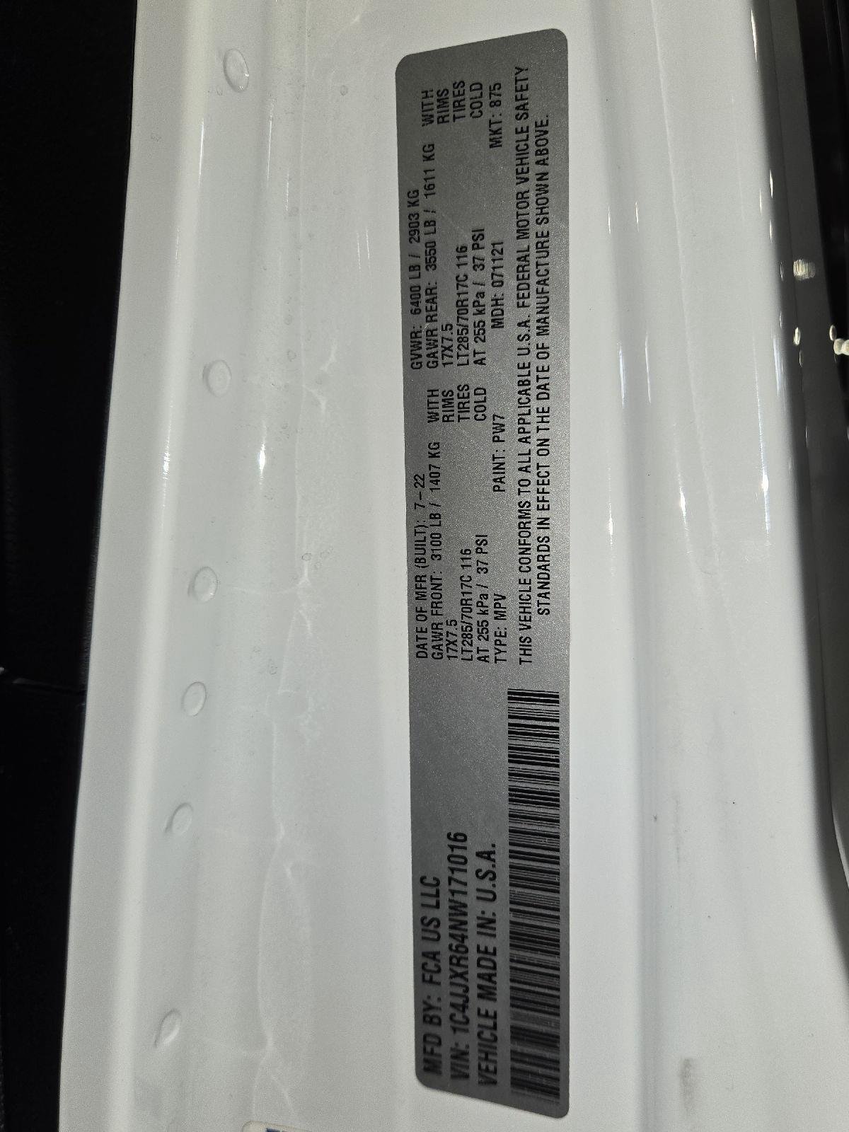 Certified Used 2022 Bright White Clearcoat Jeep Unlimited Rubicon image 65