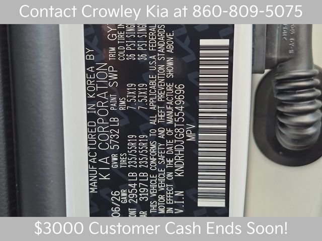 New 2026 Snow White Pearl Kia EX image 31