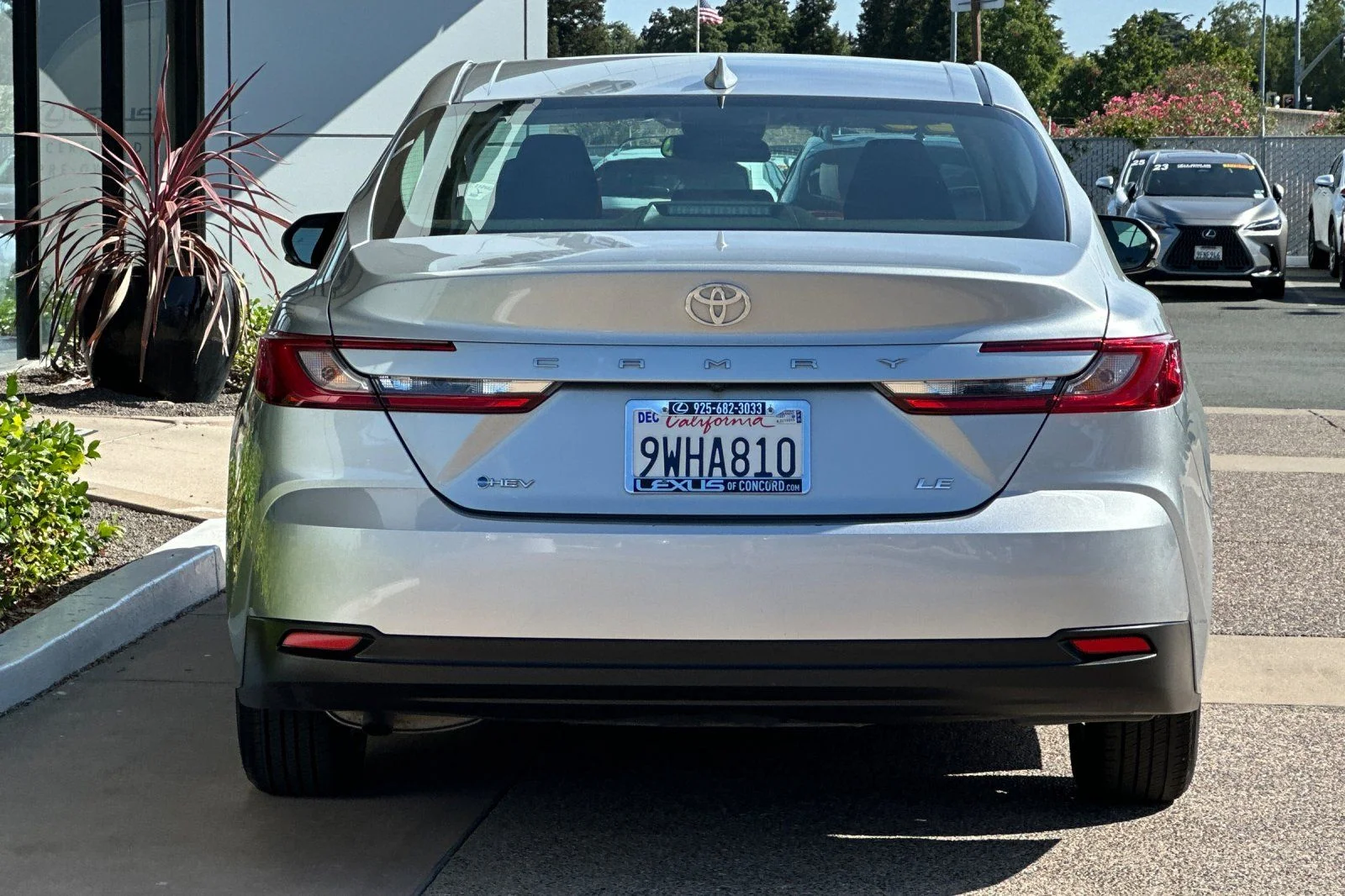 Used 2025 Celestial Silver Metallic Toyota LE image 5