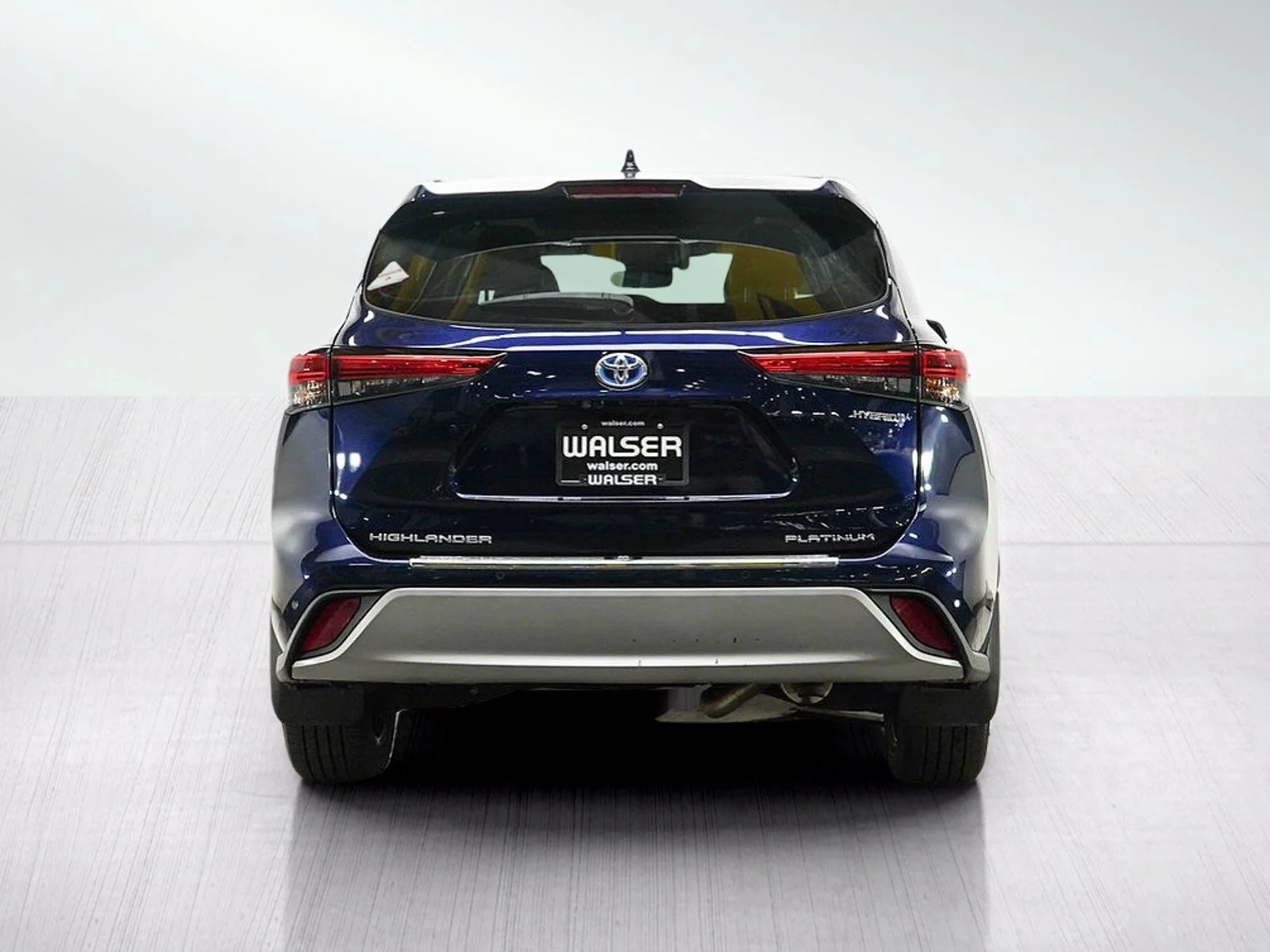 Used 2021 Blue Toyota Hybrid Platinum image 4