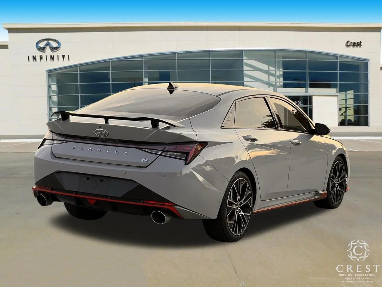 Used 2023 Cyber Gray Hyundai  image 3