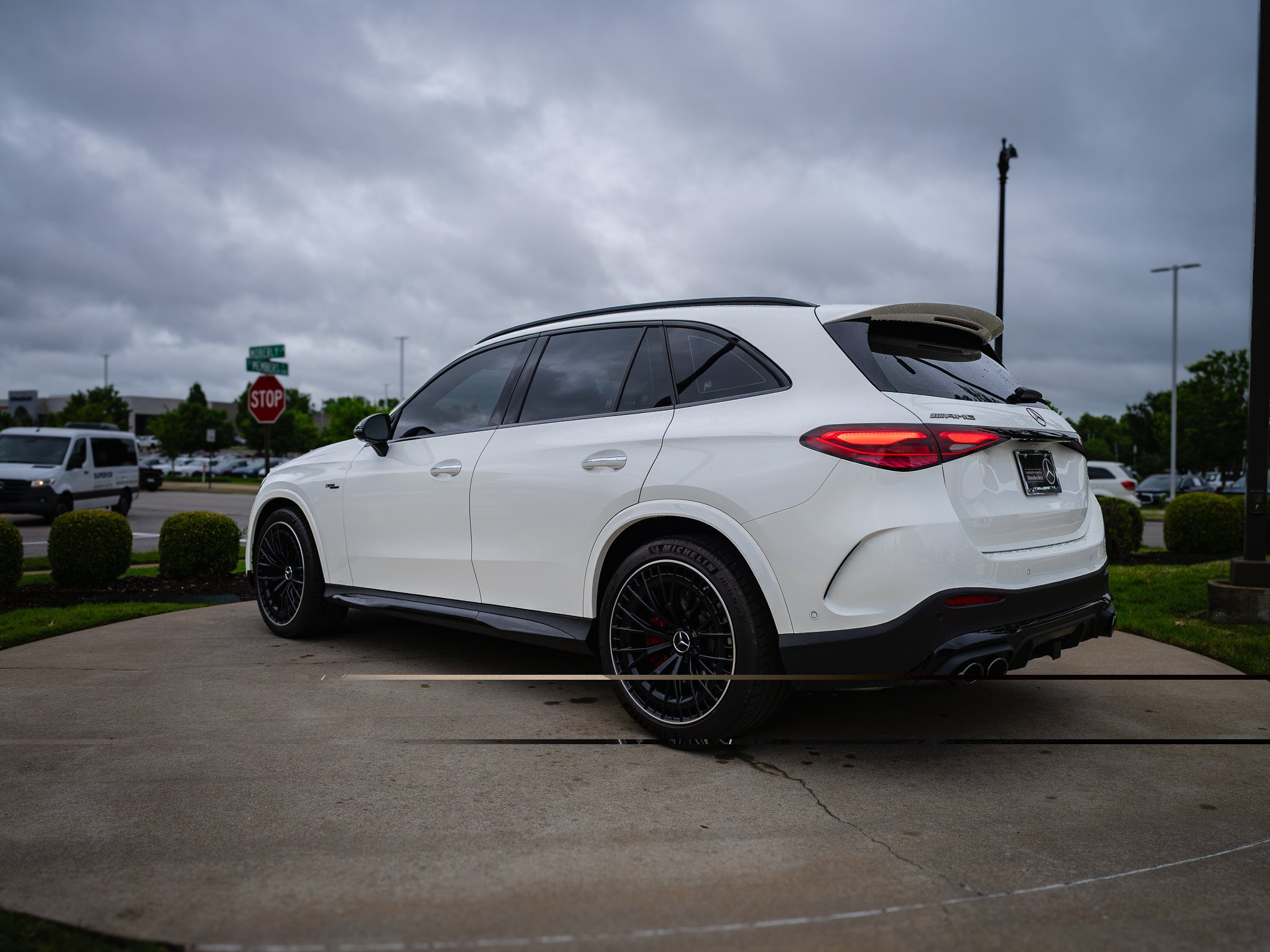Certified Used 2025 Polar White Mercedes-Benz GLC 43 AMG® image 11