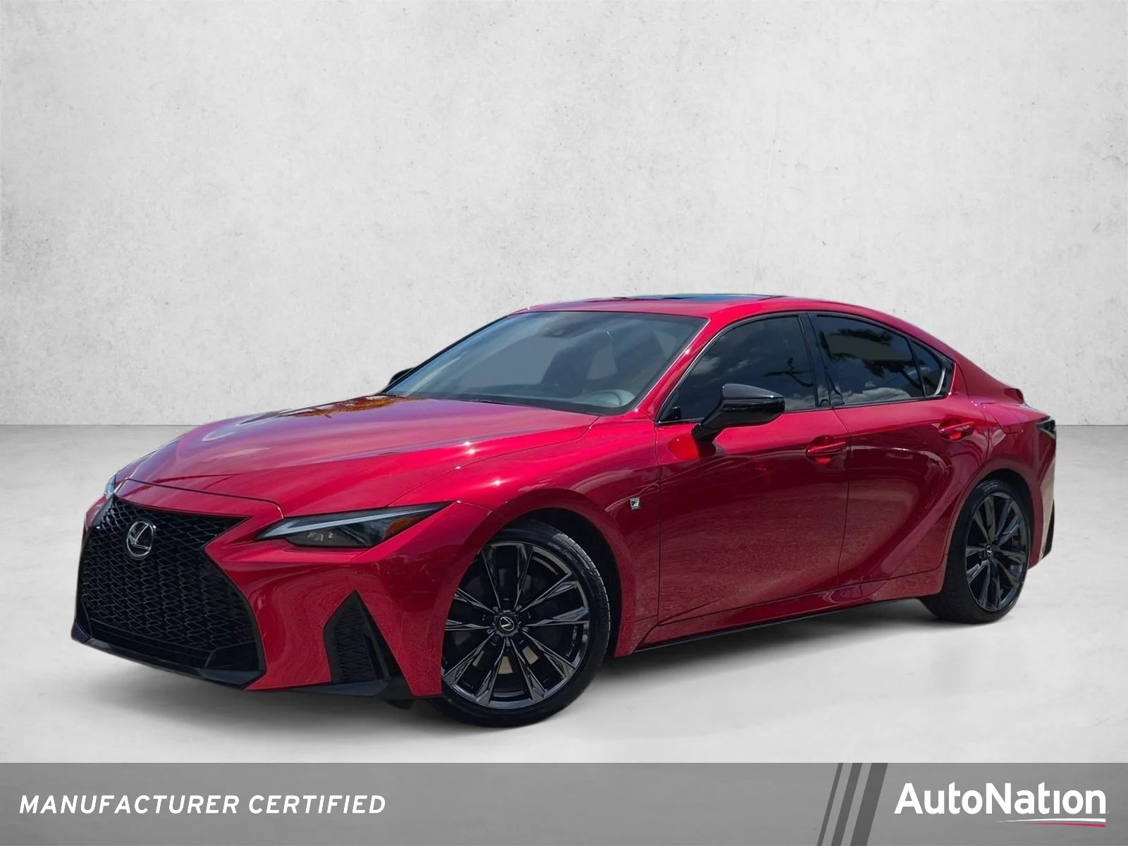 Certified Used 2025 Infrared Lexus IS 350 F SPORT image 1