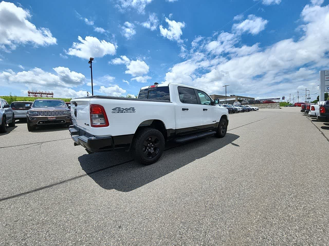 Used 2023 Bright White Clearcoat Ram Big Horn image 8