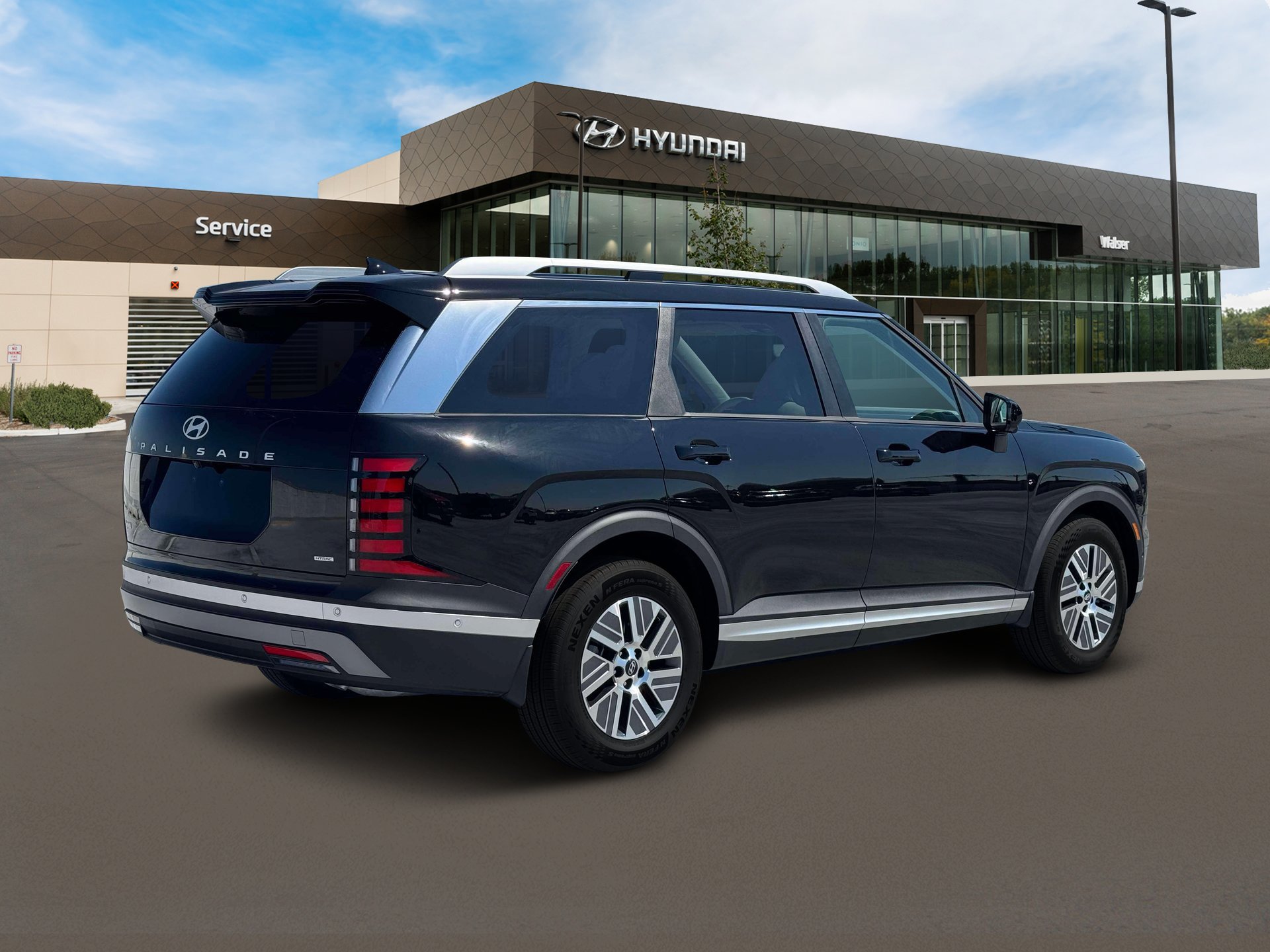 New 2027 Abyss Black Pearl Hyundai SEL Premium 7P AWD image 9