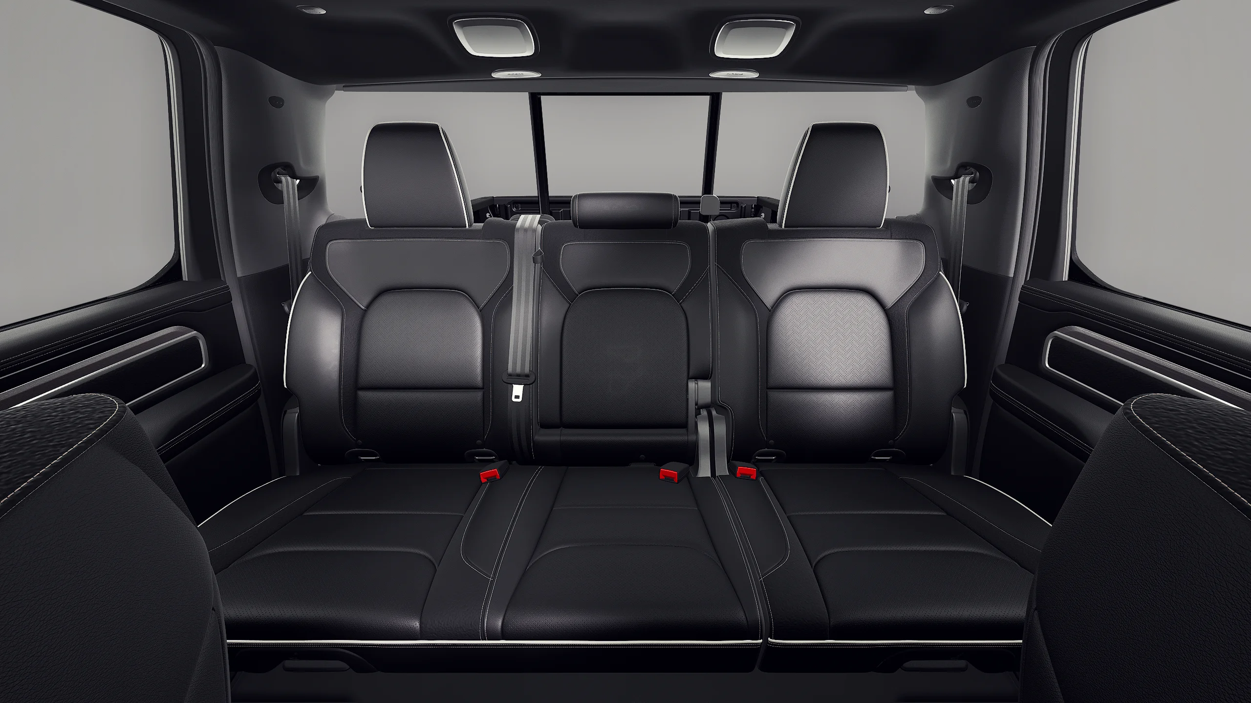 New 2027 Diamond Black Crystal Pearl-Coat Exterior Paint RAM LARAMIE image 29