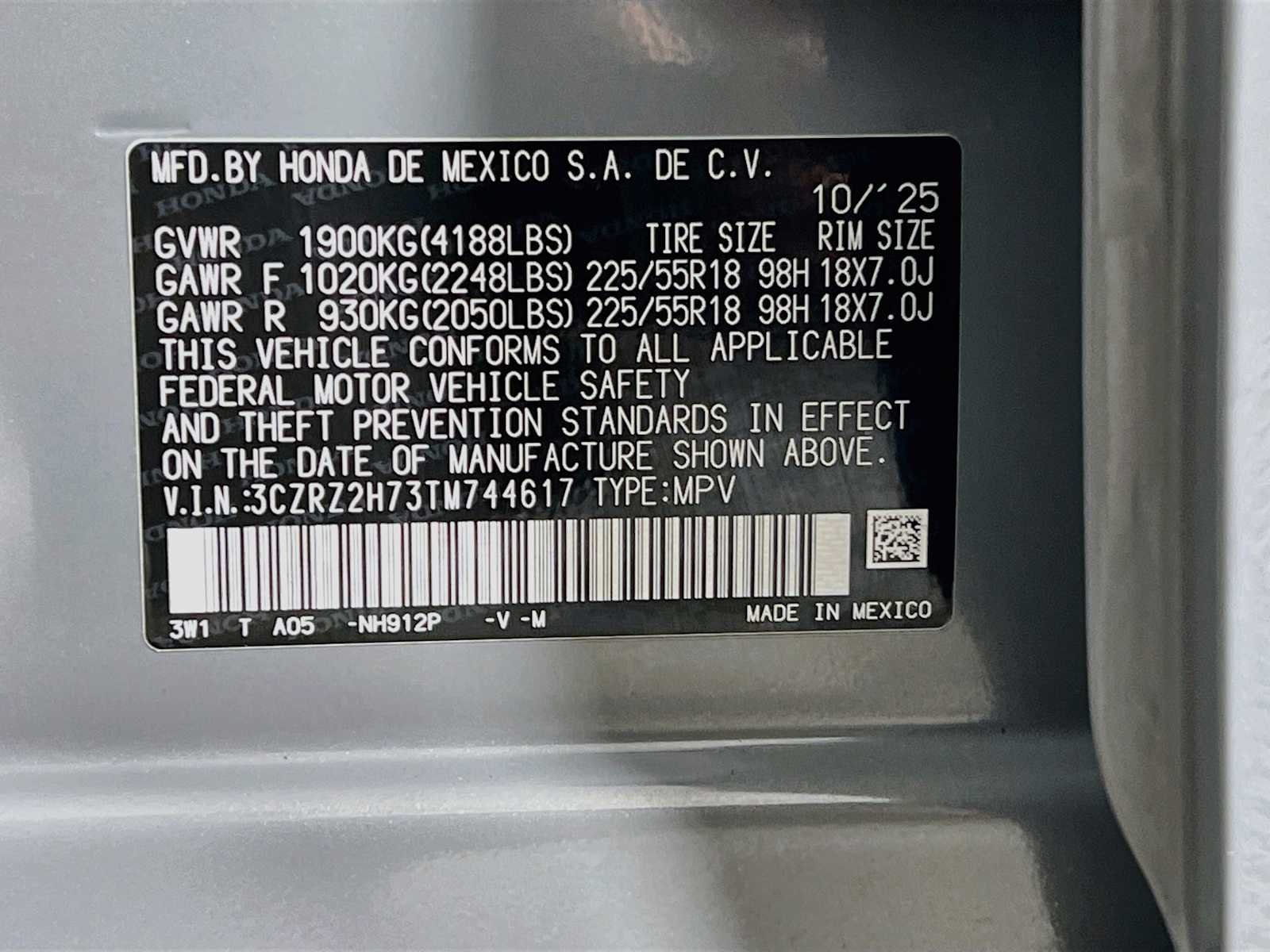 Used 2026 Urban Gray Pearl Honda EX-L image 32