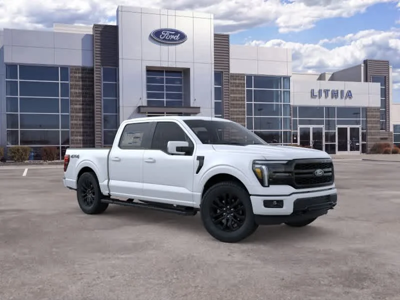 New 2026 Star White Metallic Tri-Coat Ford Lariat® image 7