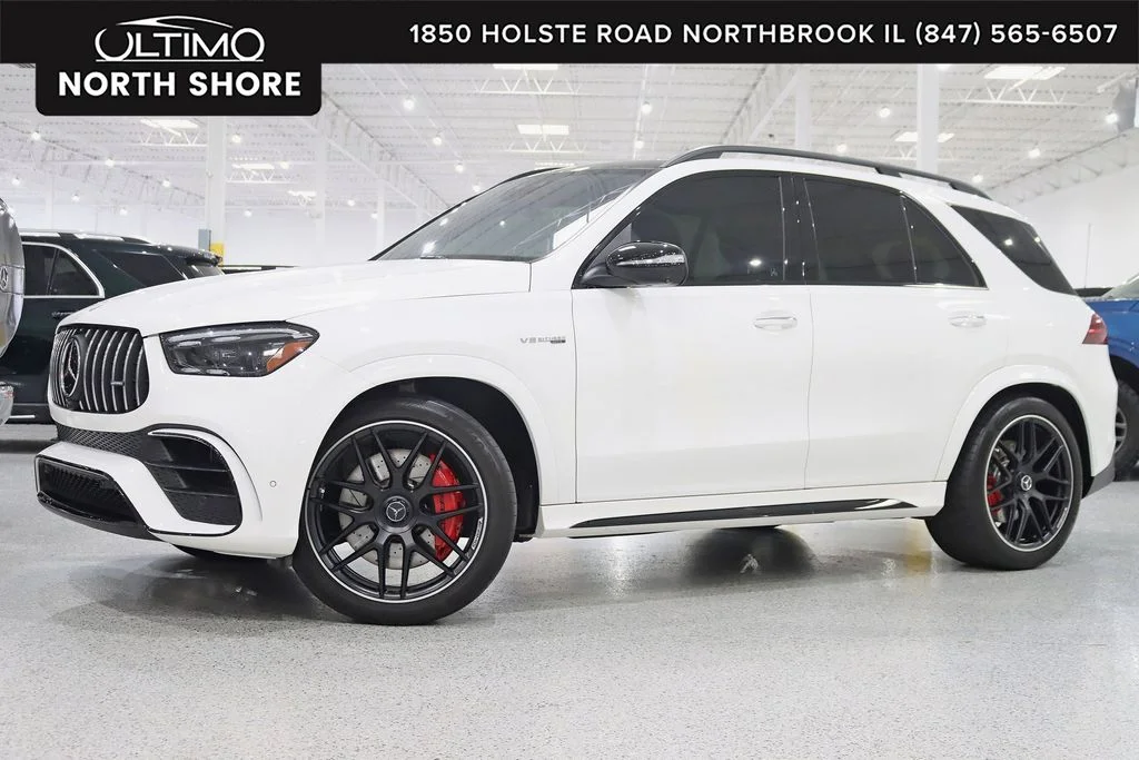 Used 2025 White Mercedes-Benz GLE 63 S AMG® image 1