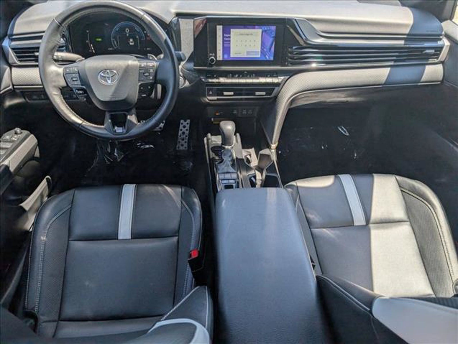 Used 2025 Midnight Black Metallic Toyota SE image 16