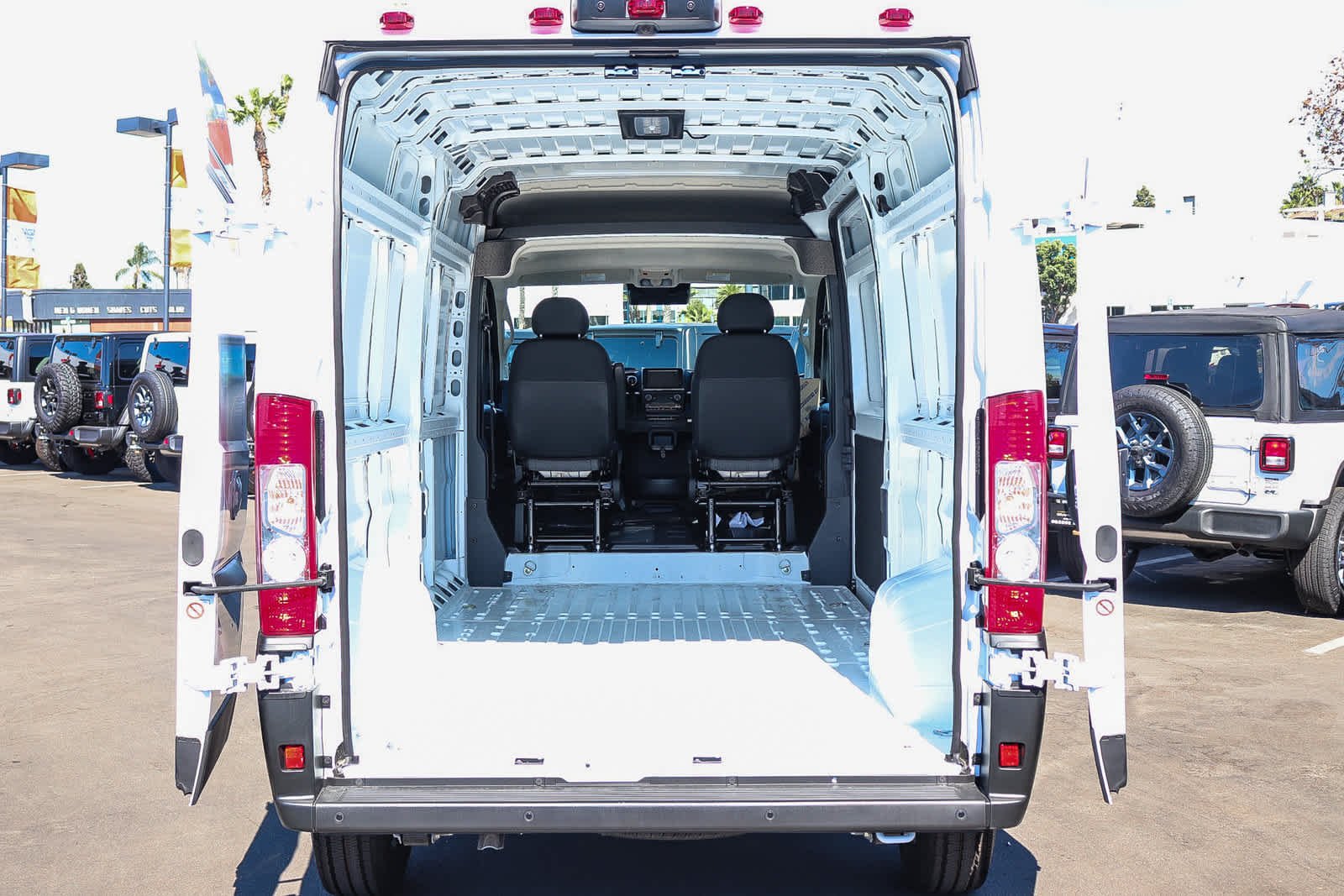 New 2027 Bright White Clearcoat RAM SLT image 12
