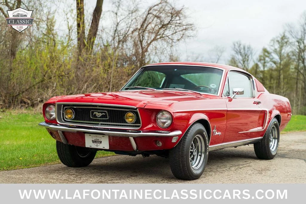 Used 1968 Red Ford Fastback image 21