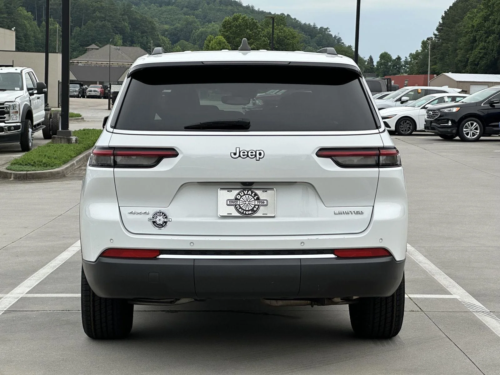 Used 2024 Bright White Clearcoat Jeep Limited image 6