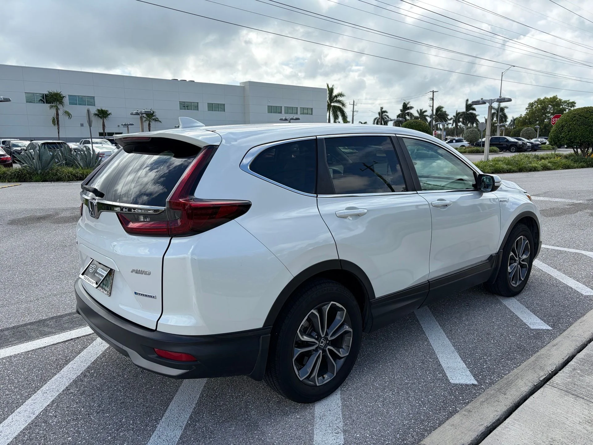 Used 2022 Platinum White Pearl Honda EX-L image 6