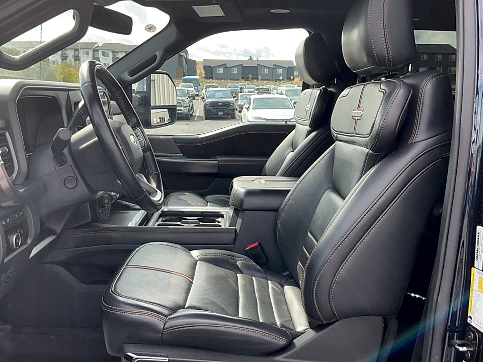 Used 2024 Antimatter Blue Metallic Ford Platinum image 15